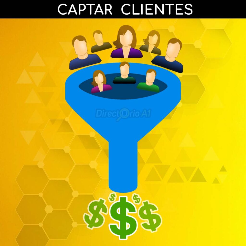 Embudo de ventas captar clientes - directorio a1
