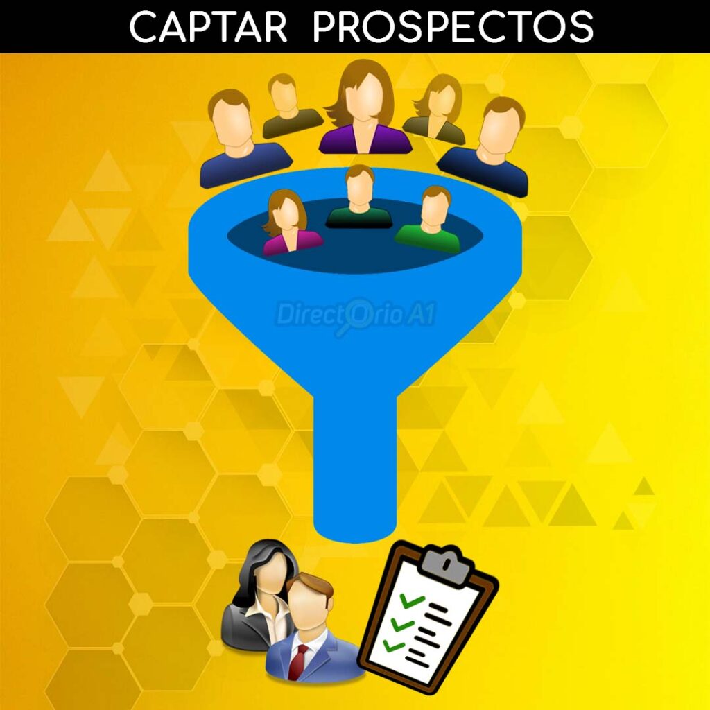 Embudo de ventas captar prospectos - directorio a1